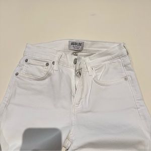 AGOLDE straight leg cropped denim